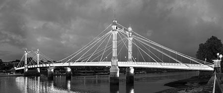 לונדון  - Albert Bridge Londonלונדון  - _Albert Bridge London  Oct_2012